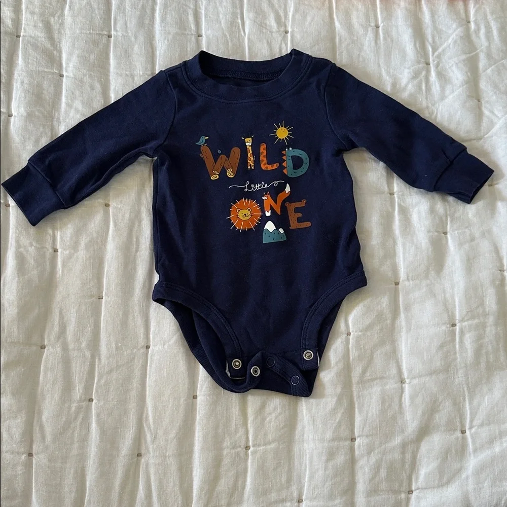 8 pieces of 3mo. Assorted baby boy long sleeve clothes (008) - Picture 5 of 17